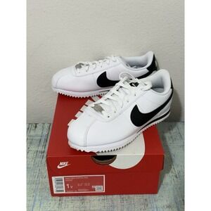 Nike Cortez White / Black Youth Sneakers Size 1Y